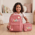 Personalized Kids Backpack & Lunch Bag Set, Custom Name School Backpack, Toddler Preschool Bookbag, Kindergarten Gift