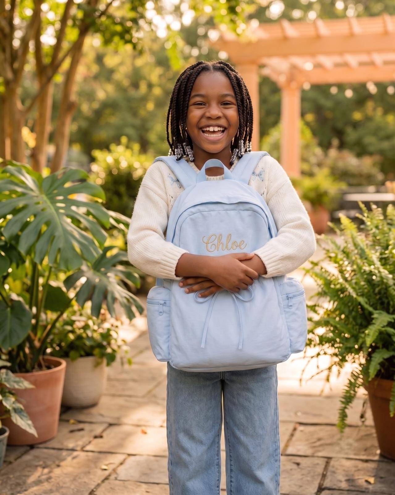 Personalized Kids Backpack, Custom Embroidered Name School Bag, Toddler Backpack for Preschool, Kindergarten, Back to School Gift