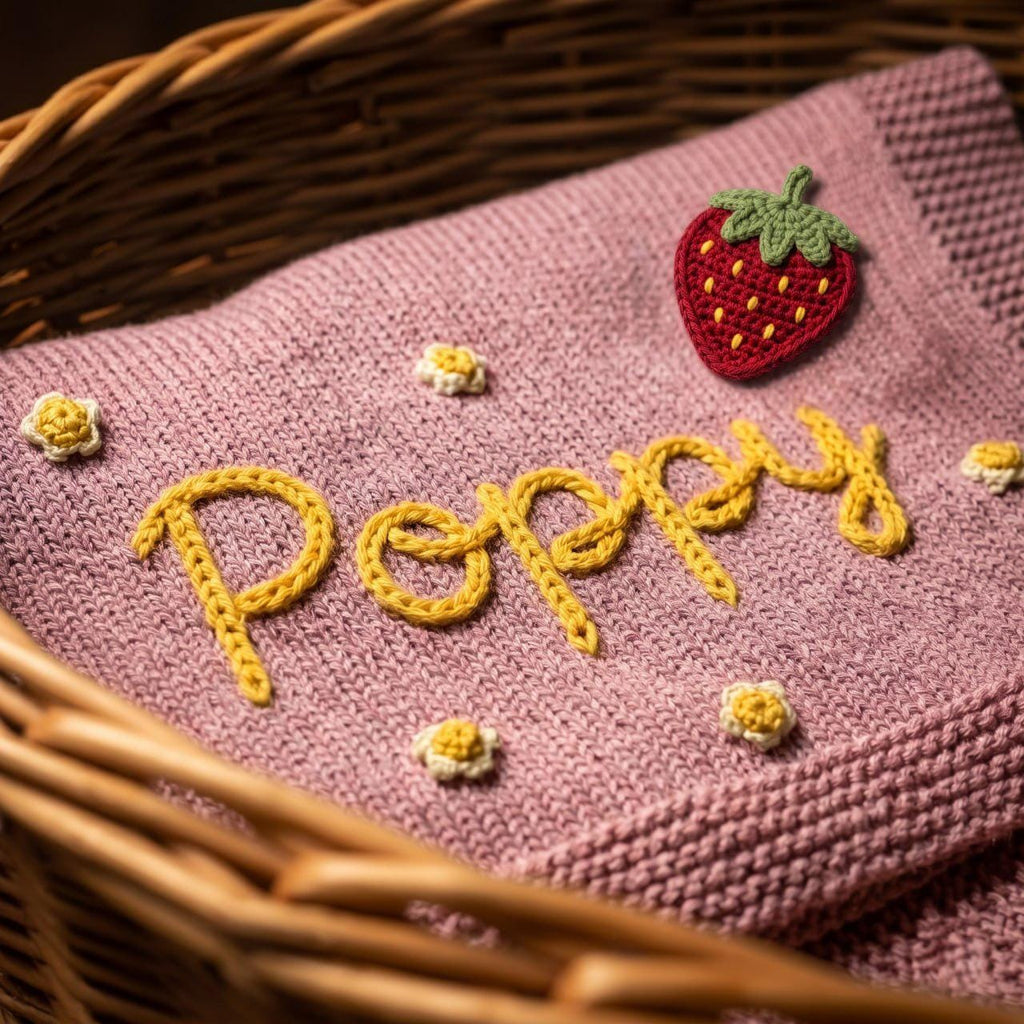 Personalized Baby Blanket, Embroidered Baby Blanket, Custom Baby Blanket, Baby Shower Gift, Newborn Gift, Name Blanket, Baby Gift